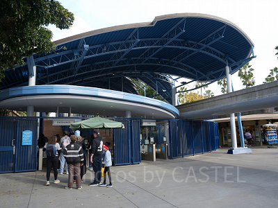 ディズニーランド・モノレールのダウンタウンディズニー駅