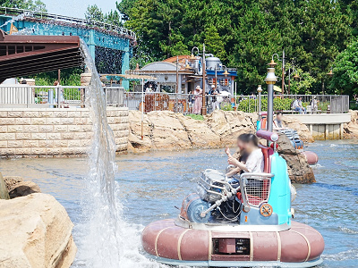 アクアトピアの「びしょ濡れバージョン」