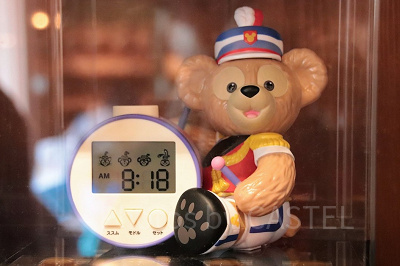 ダッフィー目覚まし時計