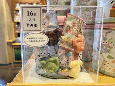 ダッフィー&フレンズのチョコレート缶