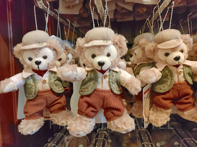 ダッフィー&フレンズのサークル・オブ・フレンドシップ:ダッフィーのぬいぐるみバッジ