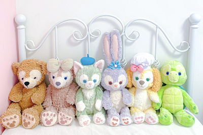 ダッフィー&フレンズのぬいぐるみ