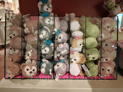 ダッフィー＆フレンズのプラッシュパーツ