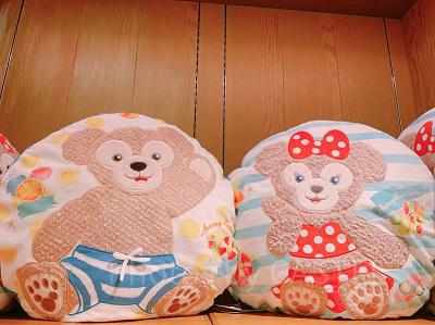 ダッフィー＆シェリーメイクッション