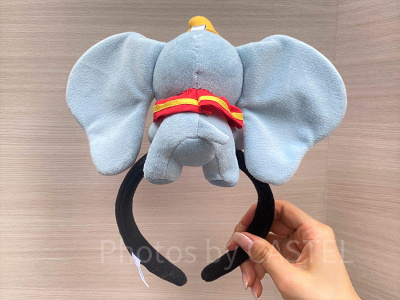 ディズニー ダンボ カチューシャ ヘアターバン ぬいぐるみ 大きなお耳のダンボぬいぐるみ！東京ディズニーランド『ダンボ