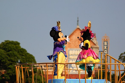 イースターのイベントの衣装