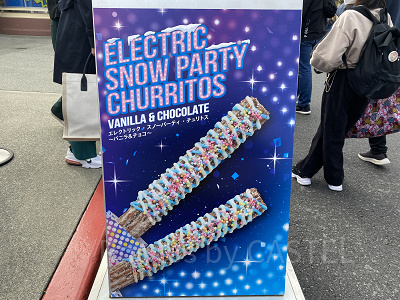 エレクトリック・スノーパーティ・チュリトス ~バニラ&チョコ~