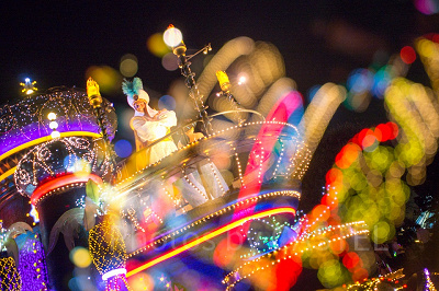 エレクトリカルパレード・ドリームライツ 多重露光