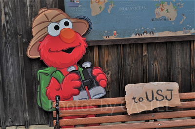 ワールドストリートフェスティバル/フォトスポットのエルモ