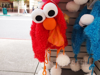 エルモぬいぐるみハット