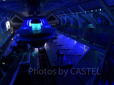 スペース・ポートに到着した宇宙船のエネルギー