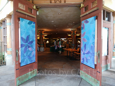 ロストワールドレストランの入り口/USJ