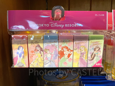 消しゴム(ディズニープリンセス)