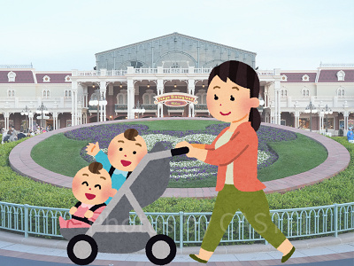子連れディズニーの必需品