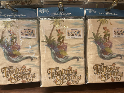 ファンタジースプリングス バスタオル 2点セット 公式】ワイド