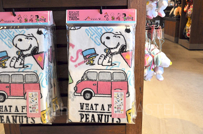 フェイスタオル/WHAT A FUN PEANUTS TOUR