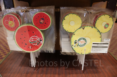 うちわ（ミッキー&ミニー）