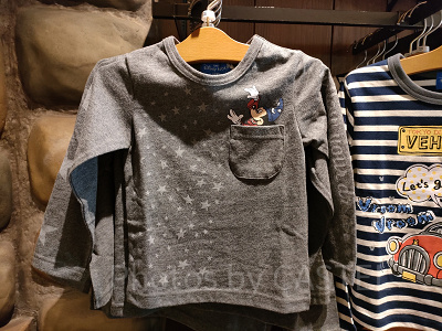 ファンタジアミッキー長袖Tシャツ