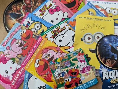 USJ/ユニバでもらえる無料のシール