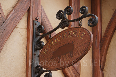 精肉店という意味のフランス語