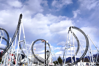 富士急ハイランドの絶叫コースター