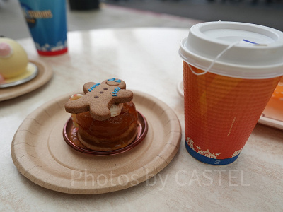 ジンジャーブレッドマンのリンゴのタルトタタン