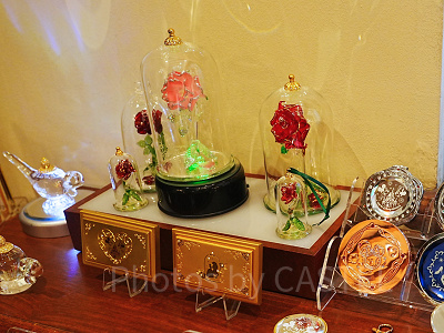 ガラスドーム バラ