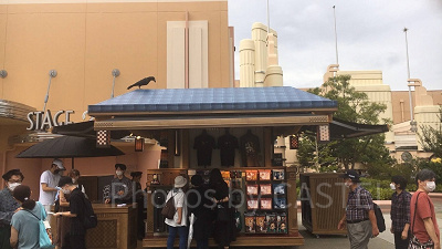 鬼滅の刃XRライド前のグッズカート