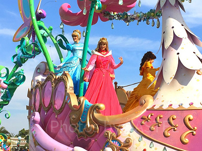 ディズニーを代表するプリンセスたちの豪華共演