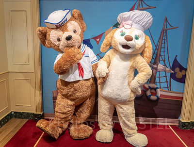 香港 ディズニー ダッフィー＆フレンズ クッキー・アン ぬいぐるみ 香港 ディズニー クッキーアン