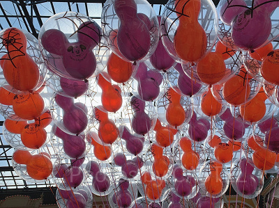 ハロウィン限定の新作風船