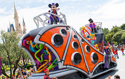 ハロウィン限定パレードイメージ画像