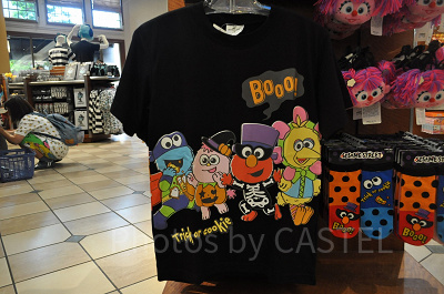 「HALLOWEEN　SESAME　STREET」ハロウィン仮装キャラクターTシャツ