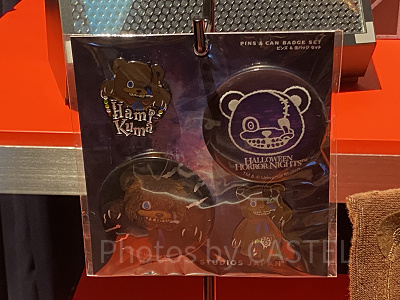 ハミクマピンズ&缶バッジセット(USJハミクマグッズ2023)