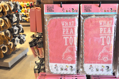 ハンドタオル/WHAT A FUN PEANUTS TOUR