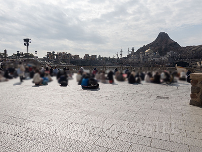 ハーバーグリーティングの鑑賞スペース