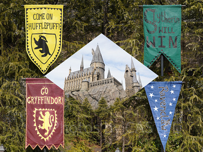 ハリーポッターの4つの寮