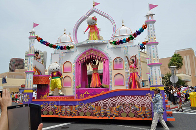 ハローキティフロート/ウォーターサプライズパレード