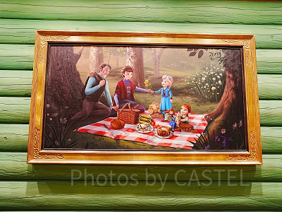 アレンデール・ロイヤルバンケットの隠れミッキー