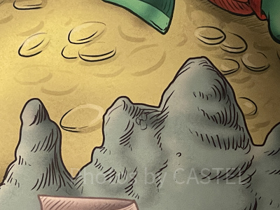 隠れミッキー(シンドバッド・ストーリーブック・ヴォヤッジ)