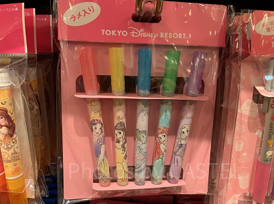 蛍光ペン5本セット(ディズニープリンセス)