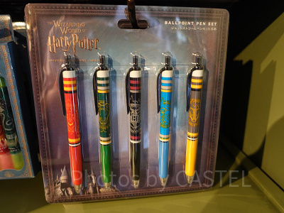 ハリーポッターグッズ/ホグワーツボールペンセット(ジェットストリーム)