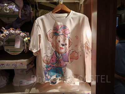 香港ディズニー20周年「ダッフィー＆フレンズ・グランドセレブレーショングッズ」：ダッフィーのTシャツ