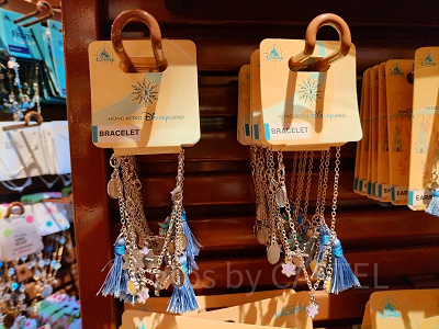 香港ディズニーアナ雪グッズ:タッセル付ブレスレット