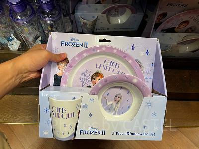 香港ディズニーアナ雪グッズ:ディナー3点セット