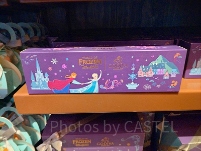 香港ディズニーアナ雪グッズ：【GODIVAコラボ】チョコレートセット