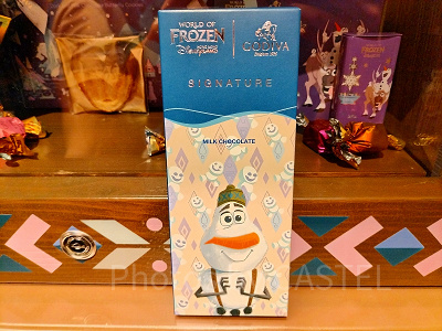 香港ディズニーアナ雪グッズ:【GODIVAコラボ】ミルクチョコバー