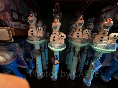香港ディズニーアナ雪グッズ:オラフのバブルワンド