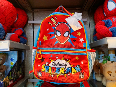 香港ディズニーマーベルグッズ：アメイジング・スパイダーマンのミニリュックサック