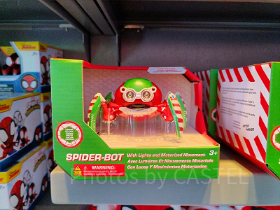 香港ディズニーマーベルグッズ：光るスパイダーボット